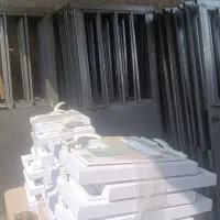 درب وپنجره اهنی انباری درهمه ابعاد موجوده|مصالح و تجهیزات ساختمان|گرگان, |دیوار