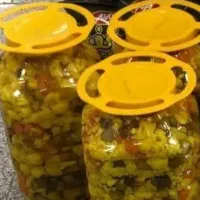 ترشی مخلوط دبه های 2.5 کیلویی و 10 کیلویی