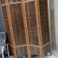پارتیشن و پاراوان پایه دار طرح نیلوفر