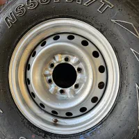 رینگ افرودی هایلوکس۶ پیچ سایز۱۶ همراه لاستیک۲۶۵