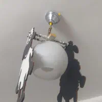 لوستر کودک|لوستر و چراغ آویز|بجنورد, |دیوار