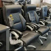 صندلی براکت اداری چرخ دار