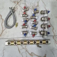 تعدادی لوازم برنجی پکیج نو