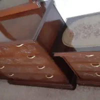 تخت خواب چوب گردو|تخت و سرویس خواب|شهریار, شهریار|دیوار