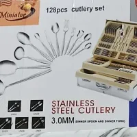 سرویس قاشق و چنگال ۱۲۸ پارچه