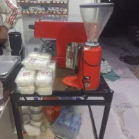 قهوه ساز ایتالیایی همراه با اسیاب|قوری، کتری، قهوه‌ساز دستی|لردگان, |دیوار