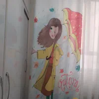 پرده طرح دار