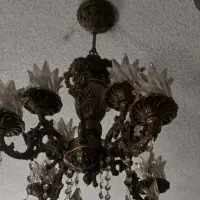 لوستر طرح برنز|لوستر و چراغ آویز|کرمانشاه, |دیوار