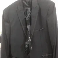 کت و شلوار با جنس عالی مشکی رنگ|لباس|اقبالیه, |دیوار