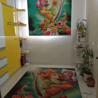 فرش وپرده ست اتاق کودک