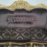 مبل سلطنتی 9نفره با،3تامیزوروکش دوخته شده