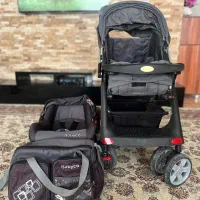 صندلی کالسکه کریر گلگیر ماشین پاد بخار شوی ترینر