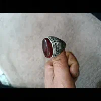 انگشتر عقیق سرخ