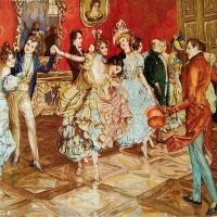 تابلوفرش دست بافنده فرانسوی