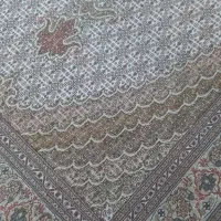 ۳در۴ زمینه کرم قهوهای بافنده تخفیف دارم|فرش|شبستر, |دیوار