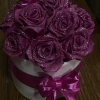 گل رز روبانی|گل مصنوعی|بوشهر, |دیوار