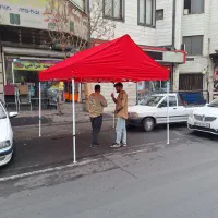سایبان کمپ تهران الاچیق تاشو چادر با کاور دور۸۶