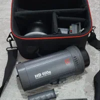 فلش پرتابل حرفه‌ایJinbei HD-600V+سه‌پایه و رفلکتور|دوربین عکاسی و فیلم‌برداری|تهران, شهرک پرواز|دیوار