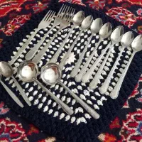 چنگال .قاشق چای خوری|ظروف سرو و پذیرایی|بهارستان, |دیوار