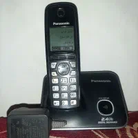 تلفن بیسیم Panasonic وآداپتور تلفن خانگیPanasonic