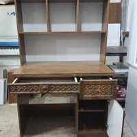 میز تحریر میزتحریر فرشته / میز تحریر کتابخانه دار|میز تحریر و کامپیوتر|اصفهان, رهنان|دیوار
