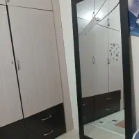 آینه قدی200×80(بالای آینه44 سانت شکسته)