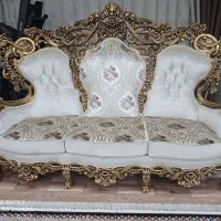 مبل سلطنتی 9 نفره|مبلمان خانگی و میز عسلی|پاکدشت, پاکدشت (مامازند)|دیوار