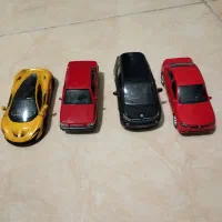 ماکت ماشین فلزی مجموعه ۴ تایی