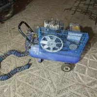 پمپ باد ۵۰ لیتری با شیلنگ ۲۰ متری و پیستوله|ابزارآلات|صائین قلعه, |دیوار