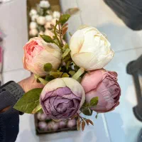 گل  تک شاخه پیونی|گل مصنوعی|تهران, بازار|دیوار