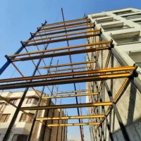 جوشکاری وساخت انواع اسکلت سازه نگهبان سوله شیروانی