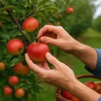 نیازمند ۴ نفر برای چیدن سیب اطراف ارومیه