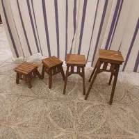 پایه،گل آپارتمانی و گلدان سرامیکی