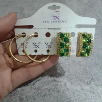 گوشواره حلقه ای ومیخی مجلسی