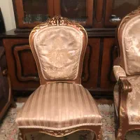 مبلمان استیل طرح کویین قدیمی|مبلمان خانگی و میز عسلی|تهران, چوب تراش|دیوار