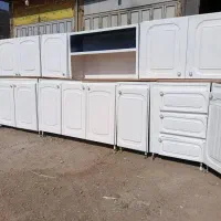 ۹ متری نیم کابینت فلزی دست دوم تمیز مرتب درحد نو|مصالح و تجهیزات ساختمان|شیراز, ماه فیروزان|دیوار