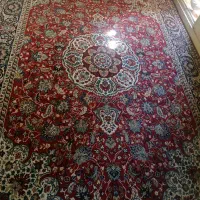 فرش 9متری ماشینی رنگ لاکی