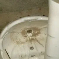 روشویی کوچک جمع جور اصلا نصب نشده
