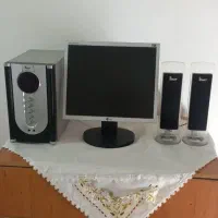 مانیتور ال جی و اسپیکر شان به همراه کیبورد رایگان