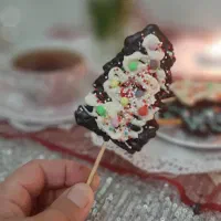 کاج شکلاتی و حروف تزیینی و خوراکی|خوردنی و آشامیدنی|قائمشهر, |دیوار