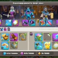 اکانت کلش پرقدرت تاون هال 17|کنسول، بازی ویدئویی و آنلاین|شاهینشهر, سعدی جنوبی|دیوار