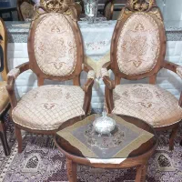 یک دست مبل ۹نفره ویک دست غذا خوری ۴نفره سالم|مبلمان خانگی و میز عسلی|سلماس, |دیوار