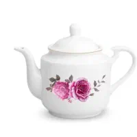 قوری چینی  وکتری استیل