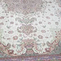فرش ماشینی کرم رنگ