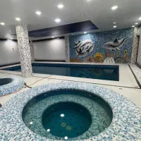 اجاره باغ استخر دار آب گرم