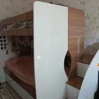 تخت دو طبقه سالم|تخت و سرویس خواب|اردکان, |دیوار