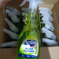 شیشه پاک کن اکتیو سبز عمده 15 عدد