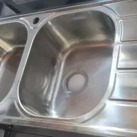 سینک استیل لگن عمیق فرامکو|آب‌چکان و نظم‌دهنده ظروف|شیراز, ریشمک|دیوار