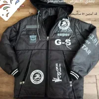 کاپشن ضد آب ،خز دار،برای سن دبستان