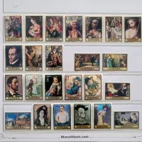 تمبر بصورت تک و شیت